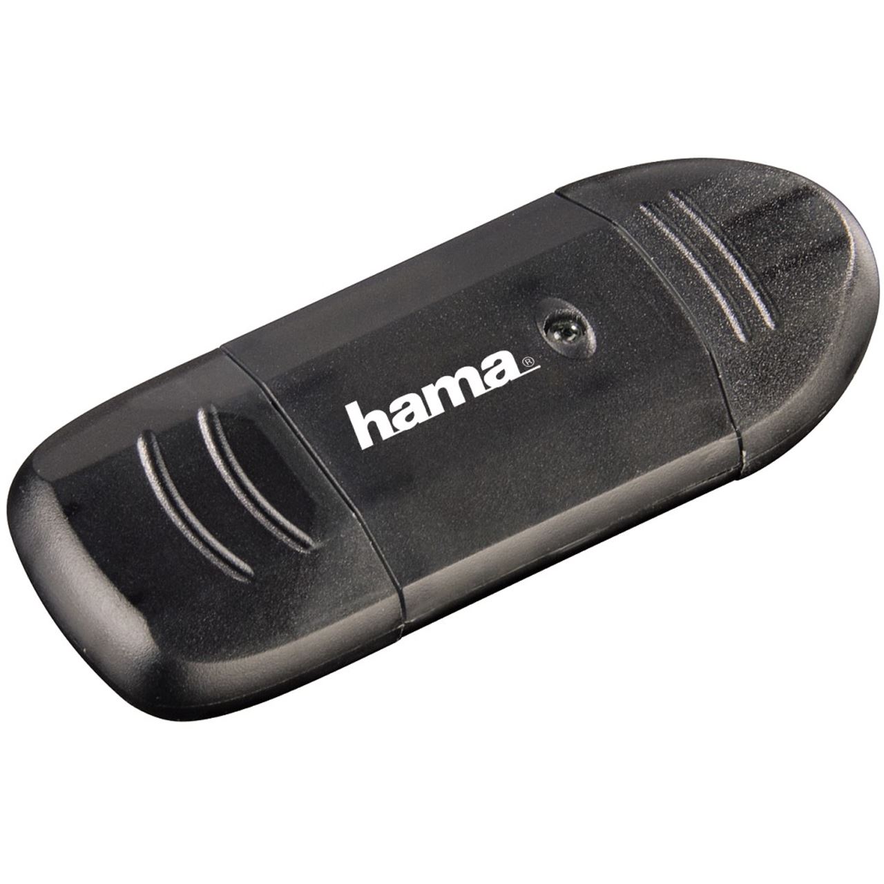 Hama SD/MMC Card Reader anthrazit USB 2.0 Stick Single Slot Kartenleser