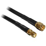(€2,38*/1m) 5.00m Good Connections WLAN Verlängerungskabel CFD 200 SMA Stecker auf SMA Buchse Schwarz