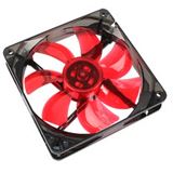 Cooltek Silent Fan 120 120x120x25mm 1200 U/min 16 dB(A) schwarz/rot