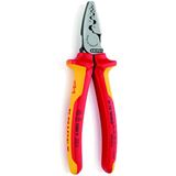 Knipex Aderendhülsenzange L.180mm 0,25-16,0mm² (AWG 23-5) Kopf poliert VDE-gepr.