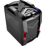 AeroCool Strike-X Cube Black Edition mit Sichtfenster Wuerfel ohne Netzteil schwarz